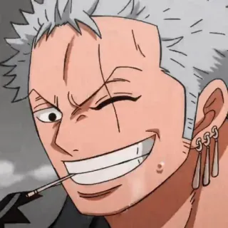 💚 Zoro One Piece anime, manga, Zoro, One Piece, Roronoa Zoro, swordsman telegram sticker