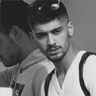 🖇 Zayn Malik 泽恩·马利克, 歌手, 名人, 单向组合, 流行明星, 音乐 telegram sticker