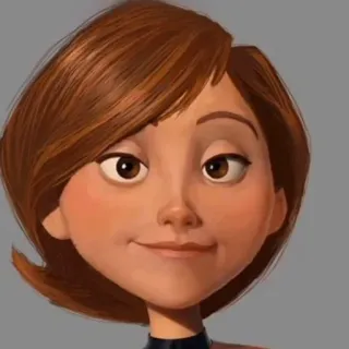 🙂 Elastigirl The Incredibles animé, super-héros, dessin animé, elastigirl telegram sticker