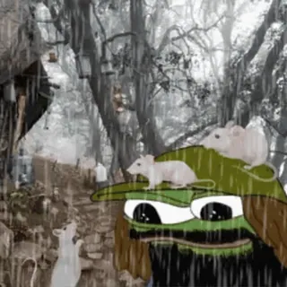 🐁 Pepe the Frog pepe, frog, meme, cartoon, sticker, internet meme whatsapp sticker