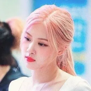 🐰 Rosé Розэ, певица, женщина, K-pop telegram sticker