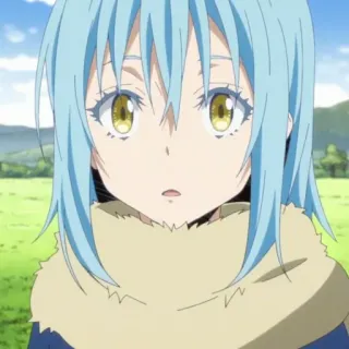 🦕 Rimuru Tempest That Time I Got Reincarnated as a Slime Anime, Isekai, Fantasy, Rimuru, Schleim whatsapp sticker