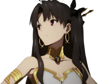 🤨 Ishtar Fate/Grand Order Anime, Personaje, Chica, Ishtar, Fate/Grand Order telegram sticker