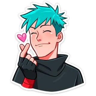 ❤️ 卡通, 爱心, 爱, 角色, 可爱, 可爱, 贴纸 telegram sticker