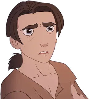 🤨 Jim Hawkins Treasure Planet Jim Hawkins, Il Pianeta del Tesoro, Disney, animato, personaggio, cartone animato telegram sticker