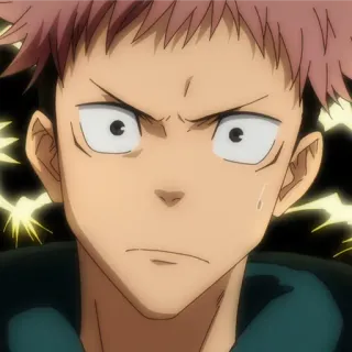 💥 Yuji Itadori Jujutsu Kaisen Anime, Manga, Yuji Itadori, Jujutsu Kaisen, Shonen telegram sticker