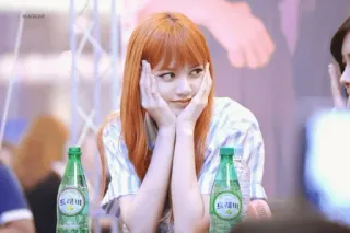 🥕 Lisa K-Pop, Idol, Cantante, Ritratto, Donna, Celebrità telegram sticker