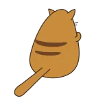 😒 แมว, สติกเกอร์, สัตว์, การ์ตูน telegram sticker