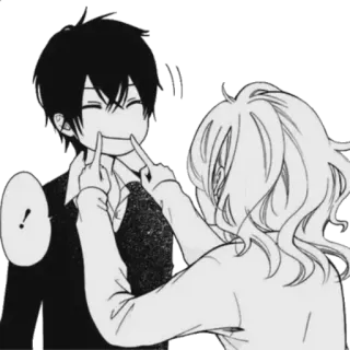 😊 Anime, Manga, Ragazzo, Ragazza, Carino, Amore, Coppia telegram sticker