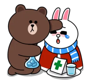 @tikelmu Brown&Cony telegram stickers