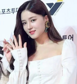 🧚‍♀ Nancy penyanyi, kpop, idola, perempuan, asia, selebriti whatsapp sticker