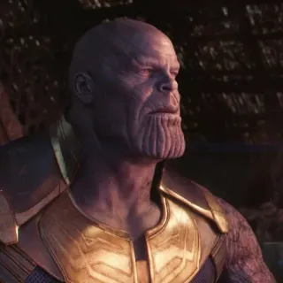 💜 Thanos Marvel, Avengers, Thanos, villain, character telegram sticker