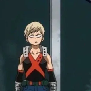 🔲 Bakugo My Hero Academia Аниме, Манга, Моя геройская академия, Бакуго whatsapp sticker