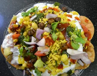 🥓 Indisches Essen, Chaat, Snack, Streetfood, Herzhaft, Gericht telegram sticker