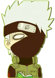 😱 Kakashi Hatake Naruto 애니메이션, 나루토, 카카시, 만화, 닌자, 만화영화 telegram sticker