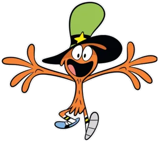 😍 Wander Wander Over Yonder Viajar, Wander Over Yonder, dibujos animados, animado, personaje telegram sticker