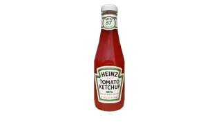 🍅 HEINZ TOMATO KETCHUP ケチャップ, ハインツ, トマト, 食品, 調味料, ボトル telegram sticker