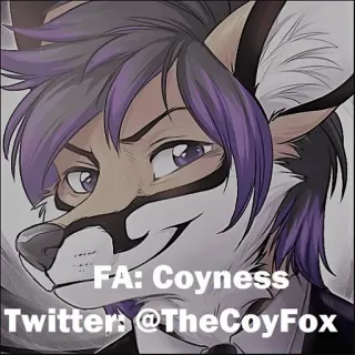 🦊 Coy 🦊          Twitter.com/TheCoyFox whatsapp stickers