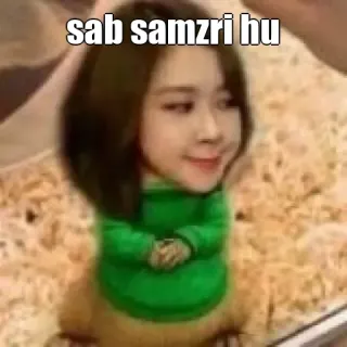 🤔 sab samzri hu telegram sticker