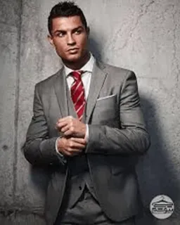 😎 Cristiano Ronaldo soccer, football, athlete, suit, celebrity telegram sticker