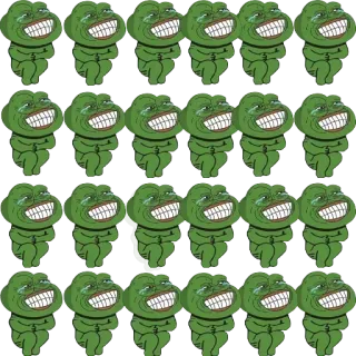 😂 Pepe the Frog pepe, frog, meme, laughing, crying telegram sticker