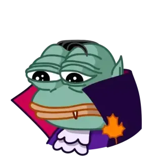 Pepe Vampire telegram stickers