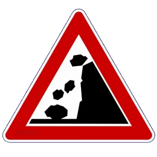 ROAD SIGNS @STIKERFORALL telegram stickers