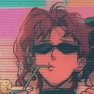 😎 Getränk, Party, Figur, Animation, Brille, Cocktail telegram sticker