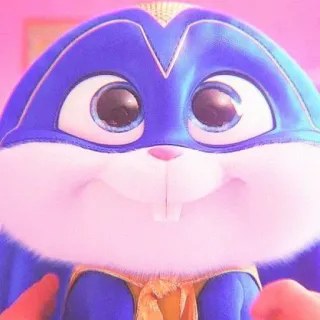 🐰 Snowball The Secret Life of Pets Snowball, Mascotas, conejo, conejo, animal, mascota, dibujos animados, lindo telegram sticker