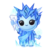 🎁 Ice Spirit Clash Royale whatsapp sticker