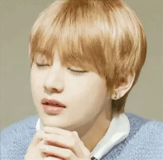 😴 V V, BTS, K-Pop, cantante, idol, coreano, celebrità telegram sticker