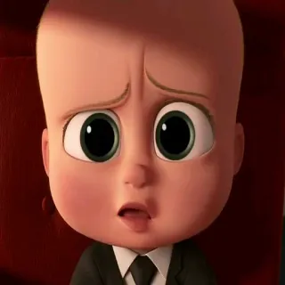 😕 Boss Baby The Boss Baby Dessin animé, Bébé, Chef, Film, Personnage telegram sticker