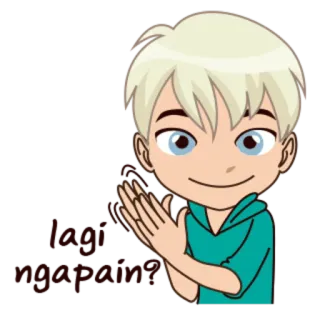 😊 Hug supporter cartoon, kind, knuffel, supporter, sticker whatsapp sticker