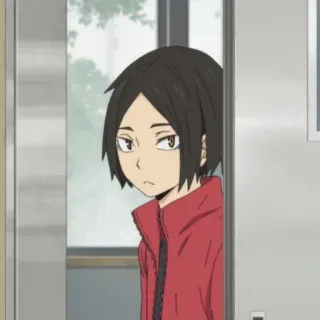 🏐 Kozume Kenma Haikyuu!! Anime, Volleyball, Sport, Garçon, Manga telegram sticker