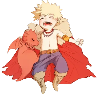 😴 Katsuki Bakugo My Hero Academia Anime, Jongen, Draak, Held, Manga, My Hero Academia telegram sticker