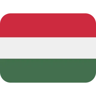🇭🇺 Hungría, bandera, bandera húngara, bandera nacional telegram sticker