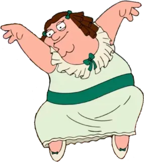 😀 Peter Griffin Family Guy 卡通, 喜剧, 电视剧, 搞笑, 角色, 幽默 telegram sticker