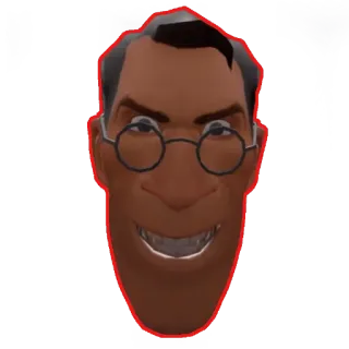 😈 Medic Team Fortress 2 medic, team fortress 2, video game, tf2, doctor telegram sticker