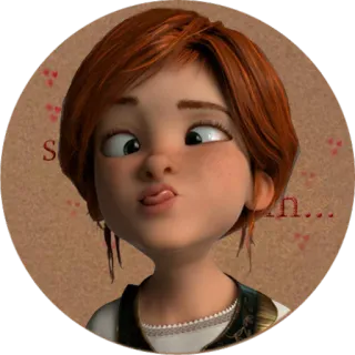 😜 Félicie Ballerina So then... felicie, ballerina, danza, cartone animato, film, adesivo whatsapp sticker