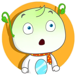 😳 Kartun, Karakter, Lucu, Stiker, Ilustrasi telegram sticker