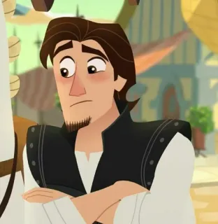 🖇 Eugene Fitzherbert Tangled Eugene, Enredados, Dibujos animados, Disney, Personaje, Fitzherbert telegram sticker