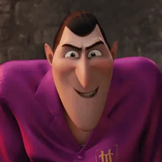 😃 Dracula Hotel Transylvania แวมไพร์, การ์ตูน, แอนิเมชั่น, โรงแรม, ทรานซิลเวเนีย telegram sticker