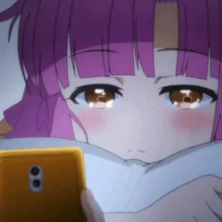 💕 Anime, Mädchen, Handy, süß telegram sticker