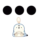 🤩 sowa, uroczy, zwierzę, ptak, naklejka, kreskówka telegram sticker