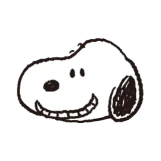 🐧 Snoopy スヌーピー, ピーナッツ, アニメ, 犬, キャラクター, コミック telegram sticker