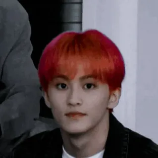 🏰 uomo, ritratto, faccia, persona, kpop, mark telegram sticker