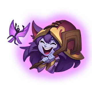 Gestos LoL telegram stickers