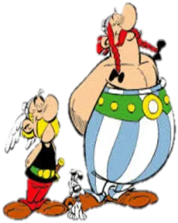 🙂 Asterix Asterix, Obelix, desenho animado, banda desenhada, França, personagem whatsapp sticker