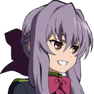 😁 Anime, Personaggio, Manga, Ragazza, Sorriso telegram sticker