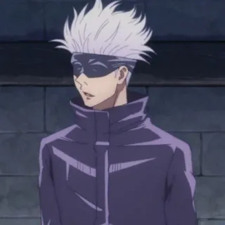 🥡 Satoru Gojo Jujutsu Kaisen anime, gojo satoru, jujutsu kaisen, character telegram sticker
